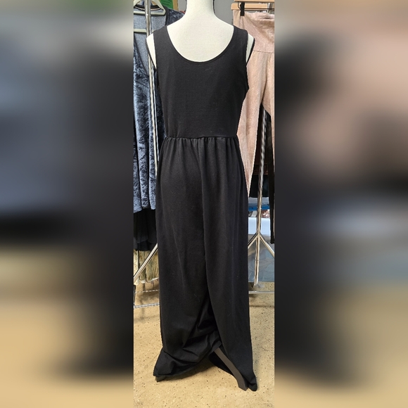 Purusha People Midnight Luna Moth Forest Fiber Yoga Jumpsuit Large - Picture 3 of 4